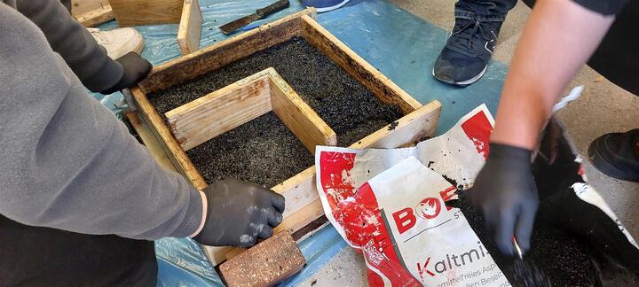 BORNIT®-Kaltmischgut im Einsatz